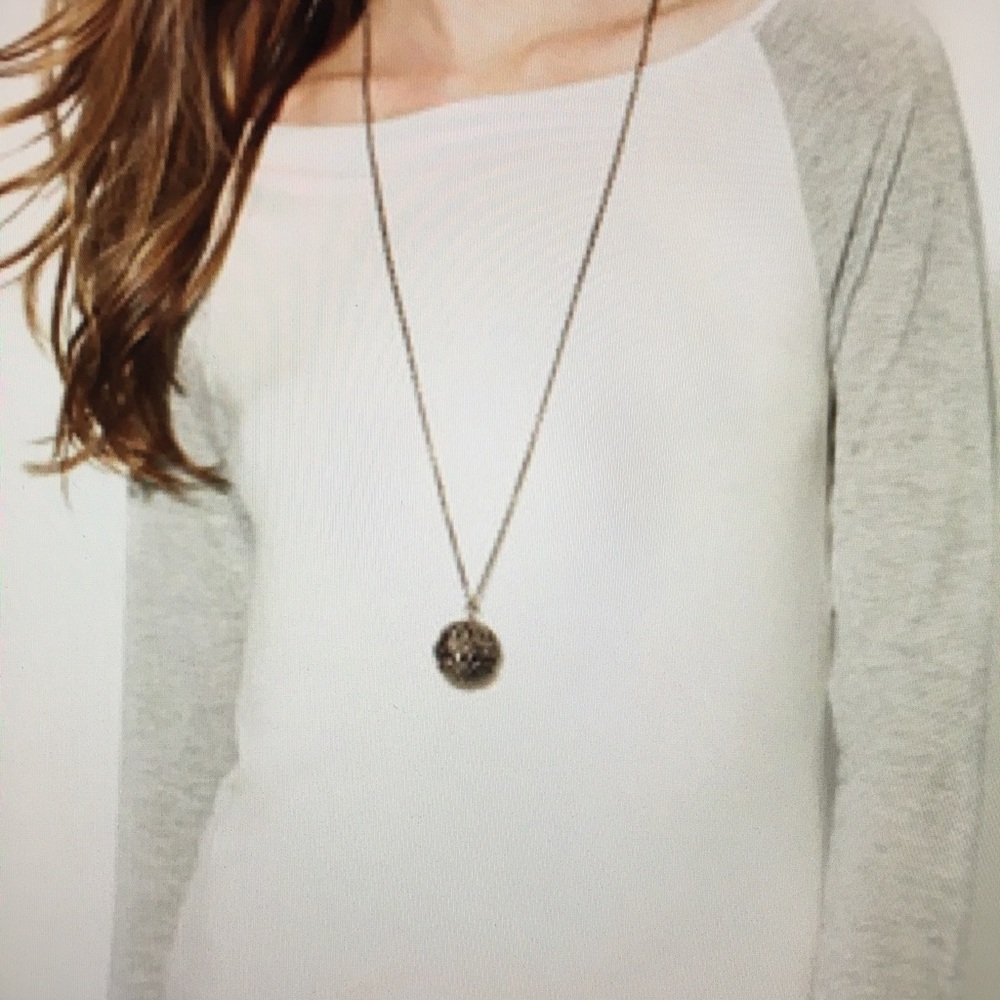 Ava Leigh Metallic Baseball Tee